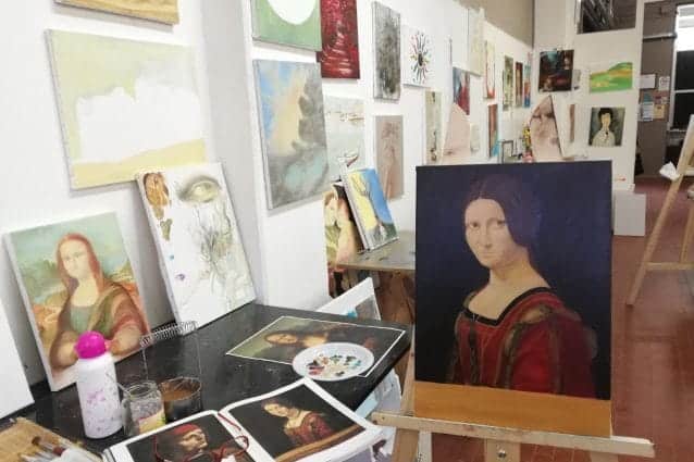 Art with Love: uno spazio gratuito a Firenze per dipingere con amore 2 La fantasia non ha limiti ad Art with Love, dove si guarda anche ai grandi maestri